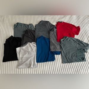 Lot of 9 Mens Lululemon Shirts